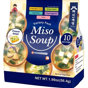 Freeze Dried Miso Soup 5 different flavor variety.