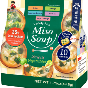 Freeze Dried Miso Soup Variety Pack(Less Sodium)